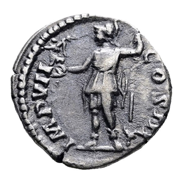 Marcus Aurelius AR Denarius - Roma Standing