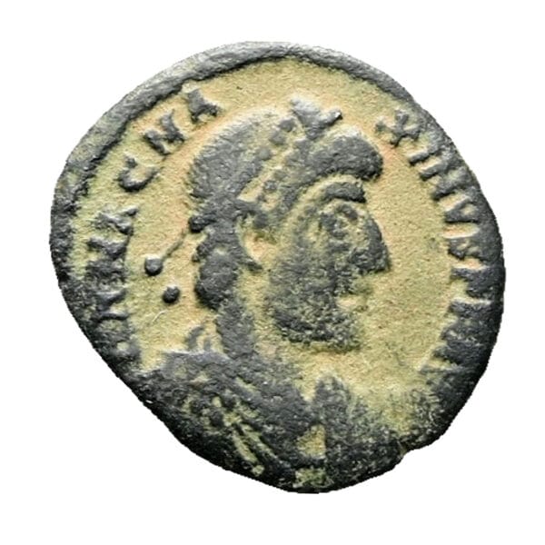 Magnus Maximus AE4 - SPES ROMANORVM (Aquileia Mint)