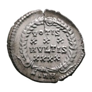 Alternative view of Constantius II AR Siliqua - VOTIS XXX (Sirmium Mint)