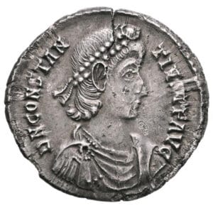 Constantius II AR Siliqua - VOTIS XXX (Sirmium Mint)