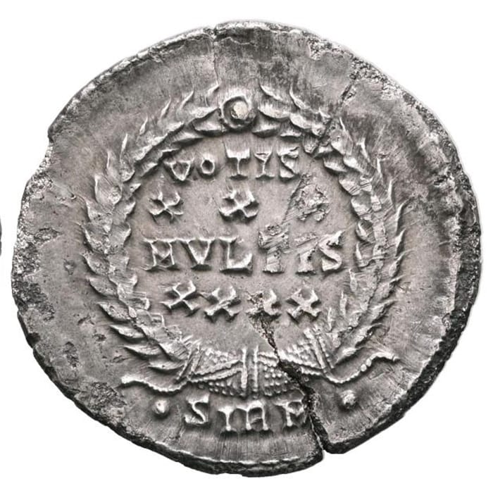 Constantius II AR Siliqua - VOTIS XXX (Sirmium Mint)