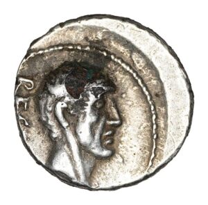 C. Antius C.f. Restio Fourrée Denarius - Hercules Standing