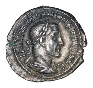 Maximinus Thrax AR Denarius - FIDES MILITVM