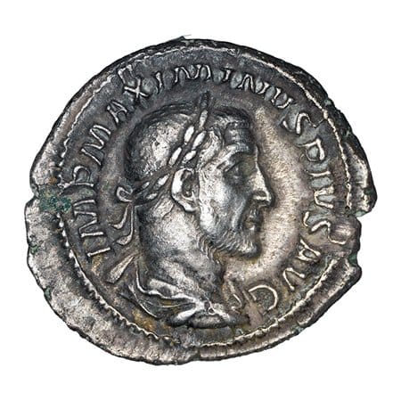 Maximinus Thrax AR Denarius - FIDES MILITVM