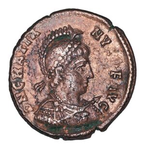 Gratian AE2 - GLORIA ROMANORVM (Heraclea Mint)