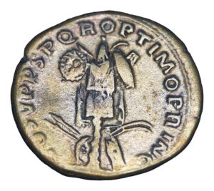 Alternative view of Trajan AR Denarius - SPQR OPTIMO PRINC