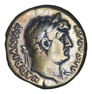 Hadrian AR Denarius - Annona