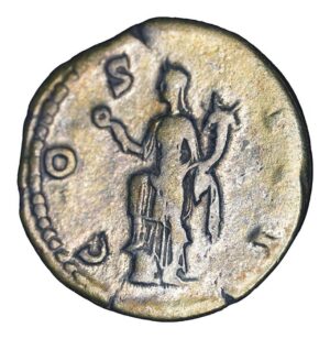 Alternative view of Hadrian AR Denarius - Annona