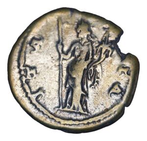 Alternative view of Hadrian AR Denarius - ITALIA