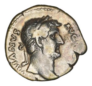 Hadrian AR Denarius - VICTORIA AVG