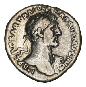 Hadrian AR Denarius - IVSTITIA