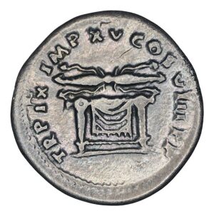 Alternative view of Titus AR Denarius - Seat & Thunderbolt