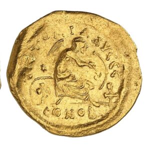 Alternative view of Justinian I AU Semissis - VICTORIA AVCCC