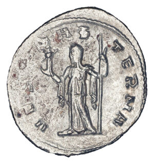 Alternative view of Salonina BI Antoninianus - VESTA AETERNA (Asian Mint)