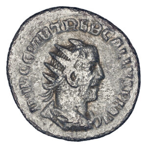 Trebonianus Gallus AR Antoninianus - VICTORIA AVG (Antioch Mint)