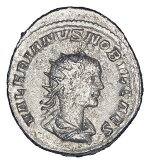 Valerian II BI Antoninianus - FIDES MILITVM (Antioch or Samosata Mint)