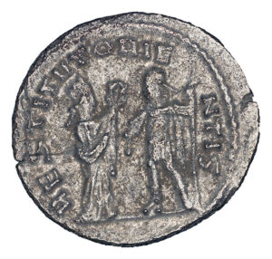Alternative view of Valerian BI Antoninianus - RESTITVT ORIENTIS (Antioch Mint)