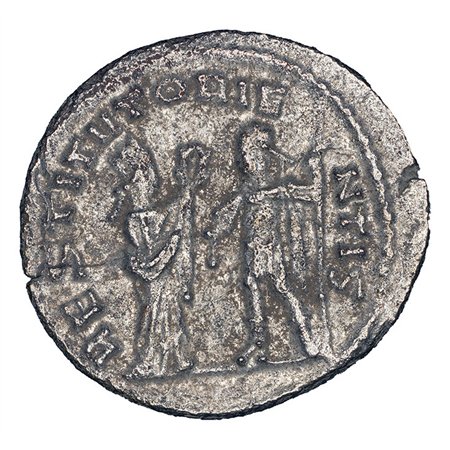 Alternative view of Valerian BI Antoninianus - RESTITVT ORIENTIS (Antioch Mint)