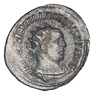 Valerian AR Antoninianus - RESTITVTOR ORBIS (Rome Mint)