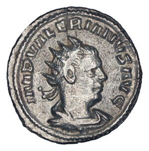 Valerian AR Antoninianus - Valerian & Gallienus (Antioch Mint)