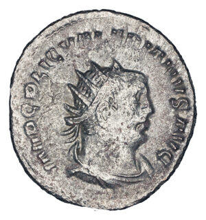 Valerian AR Antoninianus - VOTA ORBIS (Samosata Mint)
