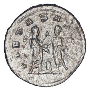 Valerian AR Antoninianus - PIETAS AVGG (Antioch Mint) - Image 2