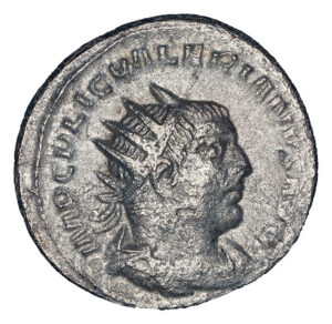 Valerian AR Antoninianus - RESTITVT GENER HVMANI (Viminacium Mint)