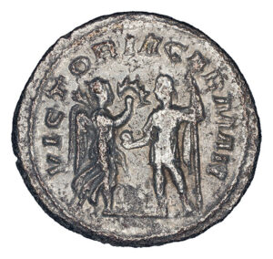 Gallienus BI Antoninianus - VICTORIA GERMAN (Antioch Mint) - Image 2