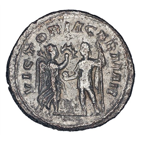 Alternative view of Gallienus BI Antoninianus - VICTORIA GERMAN (Antioch Mint)