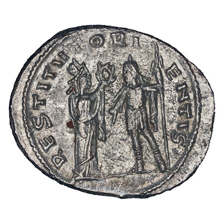 Alternative view of Gallienus BI Antoninianus - RESTITVT ORIENTIS (Antioch Mint)