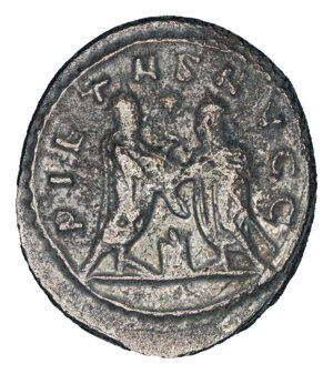 Gallienus AR Antoninianus - PIETAS AVGG (Samosata Mint) - Image 2
