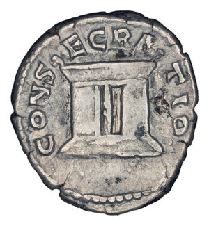Alternative view of Faustina The Younger - CONSECRATIO (Posthumous Issue)