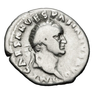 Vespasian AR Denarius - IVDAEA - Image 2