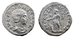 Julia Maesa AR Denarius - SAECVLI FELICITAS 