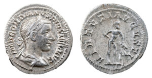 Gordian III AR Denarius - VIRTVTI AVGVSTI