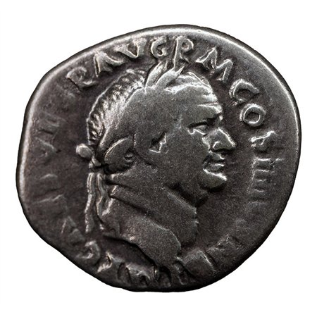 Alternative view of Vespasian AR Denarius - FIDES PVBL