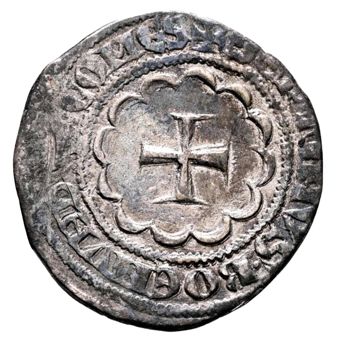 Bohémond VII AR Half Gros - County of Tripoli, Crusader States - Image 2