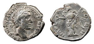 Antoninus Pius AR Denarius - IMPERATOR II