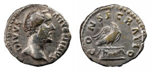 Divus Antoninus Pius AR Denarius - CONSECRATIO