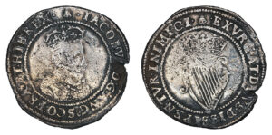 James I AR Shilling - First Coinage (Ireland Mint)