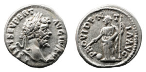 Septimius Severus AR Denarius - PROVIDENTIA AVG (Emesa Mint)