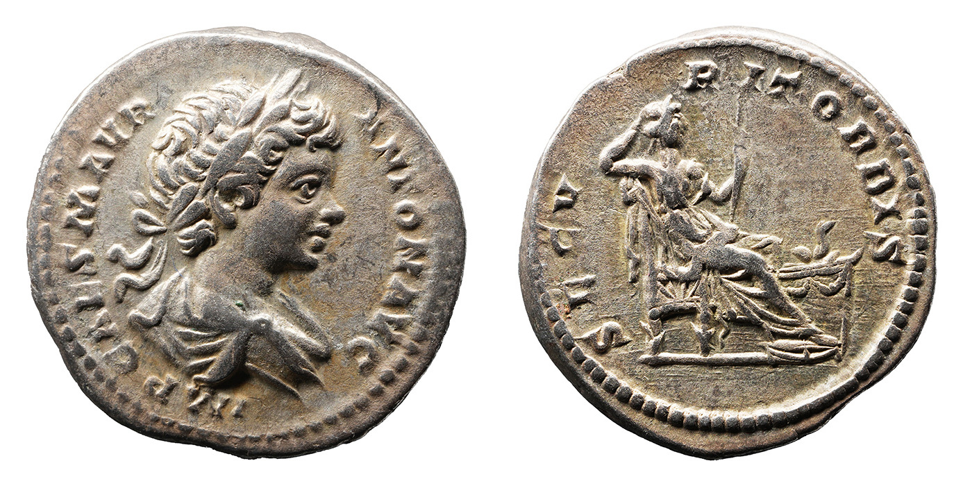 Caracalla AR Denarius - SECVRIT ORBIS