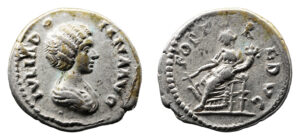 Julia Domna AR Denarius - FORT REDVC (Unlisted Variant)