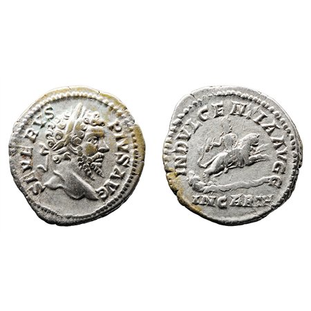 Septimius Severus AR Denarius - INDVLGENTIA AVGG, IN CARTH
