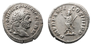 Caracalla AR Denarius - Emperor Togate
