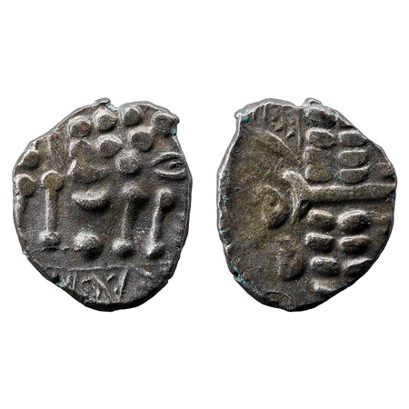 Durotriges Tribe AR Stater - Cranborne Chase Type (Celtic Britain) 
