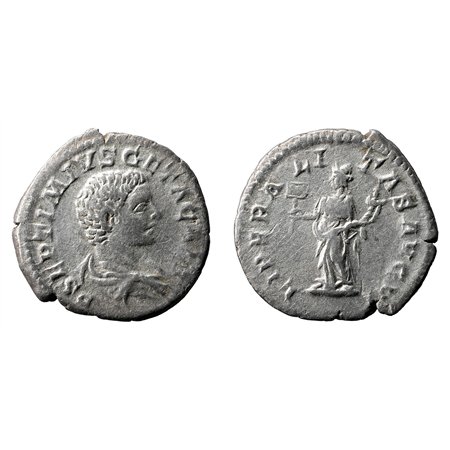 Geta AR Denarius - LIBERALITAS AVG VI