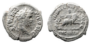 Septimius Severus AR Denarius - INDVLGENTIA AVGG, IN CARTH