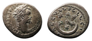 Septimius Severus AR Denarius - SAECVLI FELICIT (Emesa Mint)