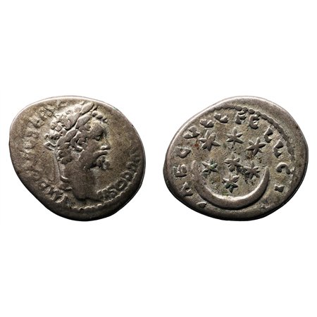 Septimius Severus AR Denarius - SAECVLI FELICIT (Emesa Mint)